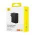 Baseus GaN5 Pro Digital Fast Charger 2C+U 160W EU Cluster Black (With Superior Series Fast Charging Data Cable Type-C to Type-C 240W 48V/5A)
